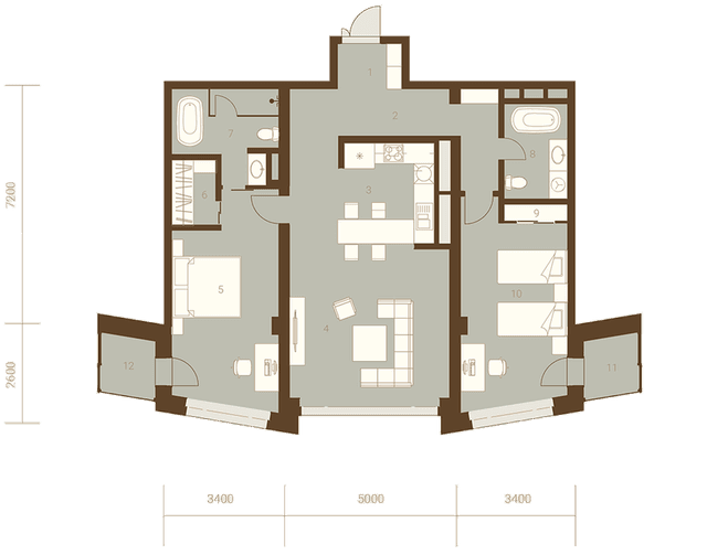 B төрөл 106.26 м²