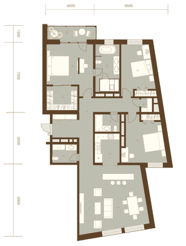 C төрөл 164.57 м²