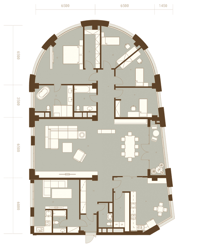 F төрөл 270.74 м²